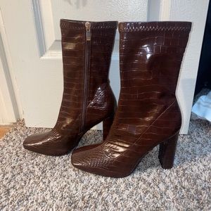 Brown boots